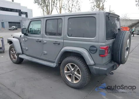 2018 Jeep Wrangler Unlimited Sahara 4X4 from USA, damaged, VIN 1C4HJXEG0JW256443